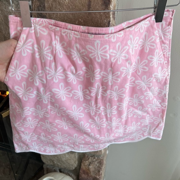 Golftini pink flower power skort, women’s size 00 - Picture 4 of 11